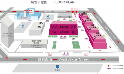 公布|2018京宠展扫货攻略八馆图,逛展任你行！