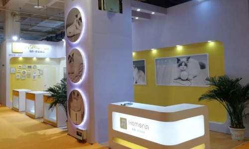 回顾:霍曼小魔球首次惊艳亮相2019京宠展，大受青睐！