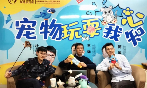 雄鹰京宠展直播总结:11月30日宠物玩具(玩耍)我心知