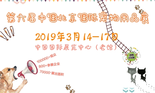 春节即将结束，开启第六届京宠展的高峰热潮